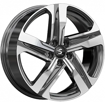   K&K KP004 (KP004-02) 7,5x19 5x114,3 53 DIA67.1 Diamond Black Gris (Hyundai Tucson)